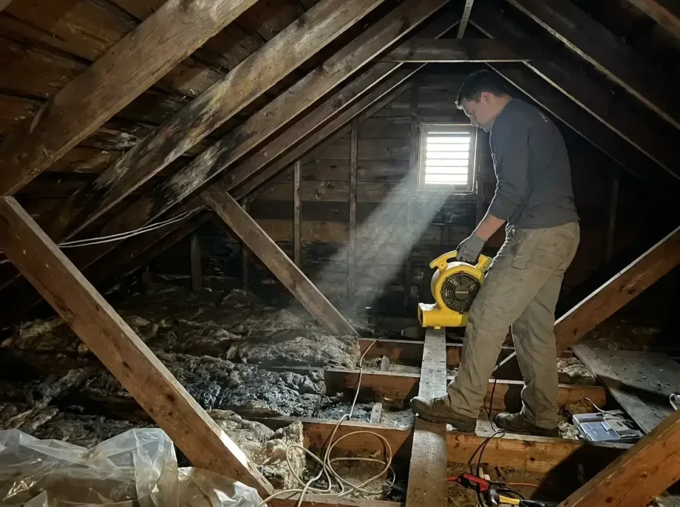 attic-water-damage-drying-proc-007 — frequently asked questions, Emergency Water Extraction & 24/7 Flood Response in Tigard,…